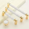 New product ceramic zinc alloy furniture handle and knob for cabinet drawers Z-2371
