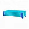 New design high quality kids plastic stackable cot bed children furniture