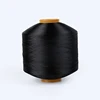 AA Grade Eco-Friendly 75D dope dyed Black FDY Recycled 100%polyester Yarn for weaving