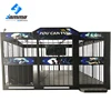 Large Space Walking Four Player Multiplayer VR Shooting Simulator VR 9D Simulator Game Machines