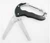 Wholesale Promotional Aluminum Climbing Multifunctional Carabiner Camping Hook with Screw driver