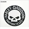 Professional self-adhesive embroidery motorcycle vest patch