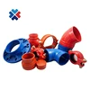 Fire Protection Sprinkler System Grooved End Pipe Fittings grooved ducitle iron reducing coupling