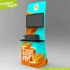 Customized design wrinkle free fabric advertisement collapsible tv display rack