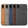 high quality brown leather wallet phone case back cover for iphone xr