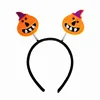 Halloween plastic funny pumpkin skeleton bat make up party headband for children costume performance