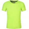 high quality quick dry mesh solid fluo green mens gym apparel wholesale high visibility plain sports tshirt ropa hombre