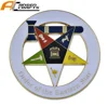 Custom Metal Zinc alloy the Eastern Star Matron White Car Auto Emblem