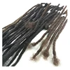 [50% OFF] [HOHO DREADS] Factory direct 18"/0.6cm cheap black faux locs afro kinky synthetic braiding hair crochet dreadlocks