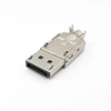 20 PINS with card hook plug Nickel plated DP male connector