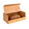 Best Quality Function Bamboo Wooden Bread Storage Box With Lids