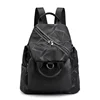 Large Lightweight Outdoor Sport Black color Women's Nylon Backpack Daypack School Bag