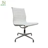 High quality Fashion middle back executive leather compute office chair wheel base