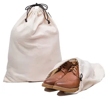 canvas shoe bag