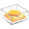 Custom clear stackable acrylic small thing storage organizer plexiglass jewelry container
