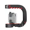 Ulanzi U-Grip Pro Triple Shoe Mount Video Stabilizer Handle Video Grip Camera Video Rig Kit for Nikon Canon iPhone X 8 7