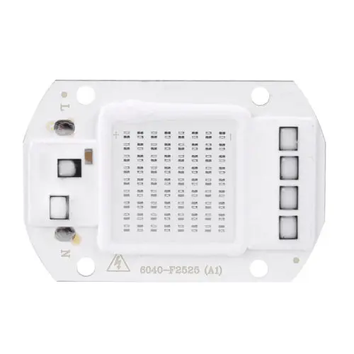 AC220V Red Blue Green 50W LED COB Chip Smart IC Driverless For Floodlight