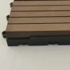 Outdoor WPC decking floor/wpc interlocking decking tiles/waterproof interlocking composite decking