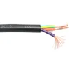 bulk pvc insulated copper electrical wire 300/500 V 2 core flexible cable size