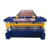 metal aluminium trapezoid roof sheet roll forming machine production line