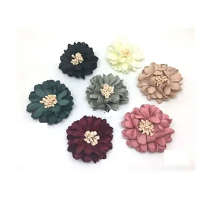 Diy hand-made fabric small daisies / handmade hair accessories clothing flower jewelry accessories