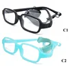 Wholesale spectacles cute 14 colors tr90 Flexible baby kids eyeglasses frames