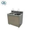 Custom made aseptic sterilized isolator multi user step activated clean room medical wash hand sink