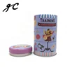 Round Shape 3 Layered Stackable Tea Coffee Container Metal Layered Tin Box Packaging