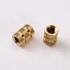 Customized Brass Knurled Insert Threaded Screw Copper Nut