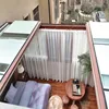 Aluminium tempered glass sliding window skylight