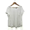 2019 stocked cheap summer casual white chiffon ladies womens top blouse