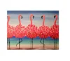 5D DIY Diamond painting by Number kits ,full drill diamond painting flamingo bird for home artwork decoration
