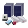 Mini Home System 5KW Solar System 5000W Solar Unit with Battery