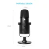 MAONO 192 kHz 24 Bit Podcasting Studio Microphone With Real Time Monitor