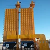 5 tons Factory price vertical paddy seed grain rice husk furnace dryer