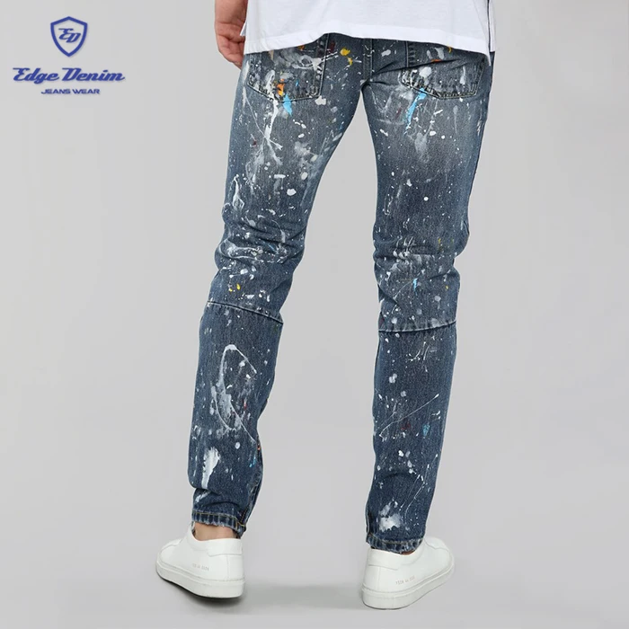 M RACLE Mens Fashion Skinny Runway Distressed Slim Fit Denim Jeans Hiphop Pants Trousers