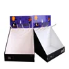 OEM/ODM Customized Cardboard PDQ Counter Top Display with Peg Hooks for Ornaments