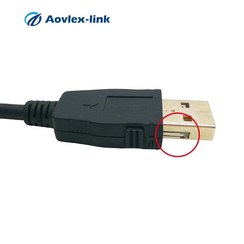 Latching Usb 2.0 Data Cable Type A Male To Male Usb Extension Cable