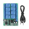 AD22A08 12V 8Channels Decoding Relay \/Smart Home Controller \/Remote Control Module