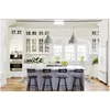 super September hot sale New Design Unique u shape island traditional kitchen cabinet