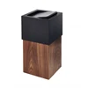 Business Office Trash Can Wooden Recycling Can Dustbin Composting Bin