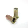 Customized Best Quality Countersunk Adjustable Ribbed Nutsert Stainless Steel Blind Flat Head Half Hex Rivet Nut