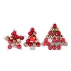 24pcs RED Christmas Balls Ornaments for Xmas Tree USA Popular Plastic Christmas Ball Ornament Size 4cm