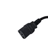 AU EU USA BS type Plug H03vv-f H07rn-f 3G0.75mm AC Power cord with IEC C13 for electric grill Connector
