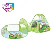 foldable 2 in 1 summer outdoor sport play pop up children tunnel tent toy for kids