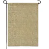 Personalized Happy Camper Personalized Burlap Material Yard Flag Garden Flag, camping, garden/home decoration