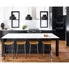 2019 Hangzhou Vermont High End Knock Down Kitchen Cabinets Black Lacquer Kitchen Cabinet Design