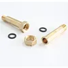 brass whole water meter tail pieces