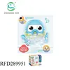 Baby funny bath water game with music octopus bubble machine for kids