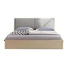 Luxury Space Saving Furniture Soft Modern Functional Secure Double Storage Bed for Bedroom